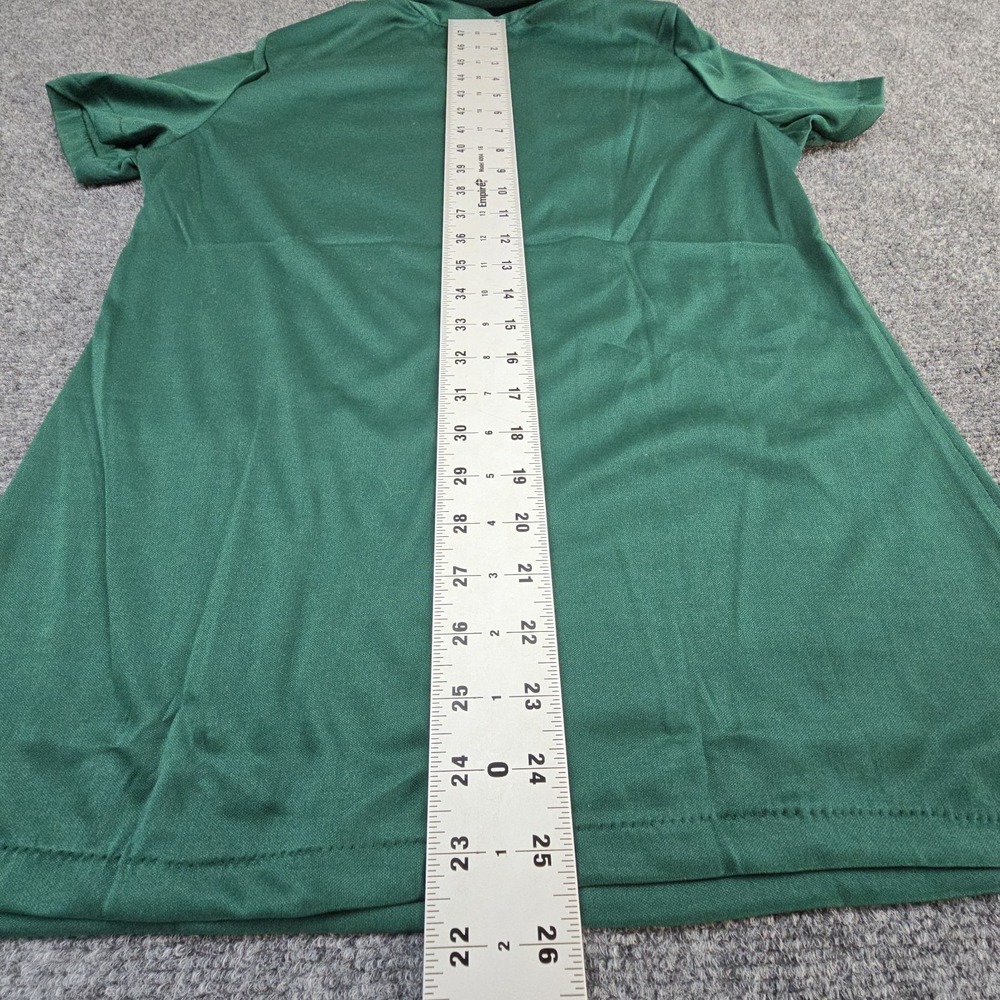 Bonilla Bowling Shirt Vintage 70s‎ Mens 36/38 Green USA NOS Big Pointed Collar - Picture 7 of 9